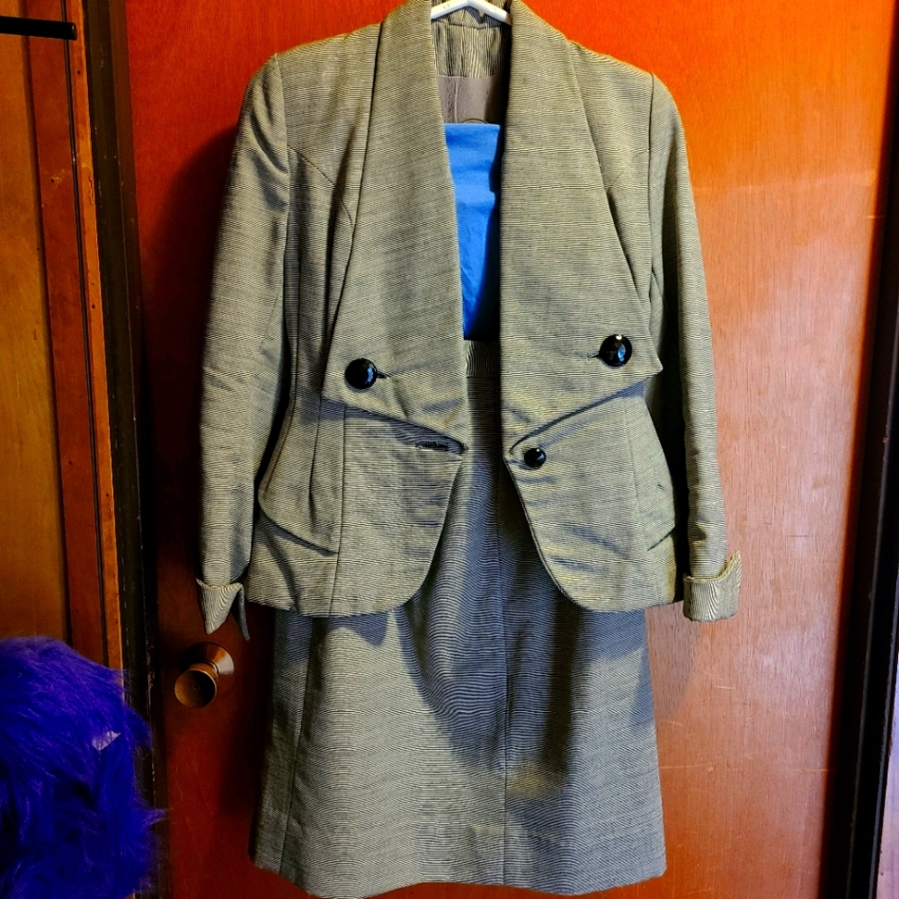 Blazer and skirt set